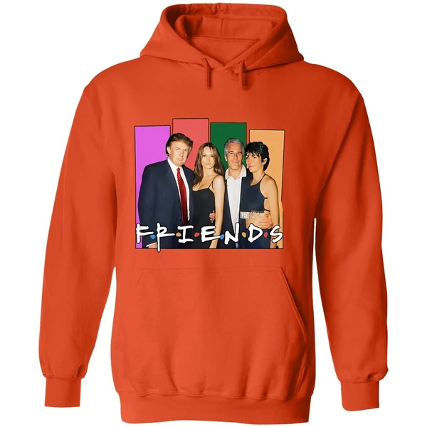 Donald Trump And Jeffrey Epstein Best Friends Hoodie - Image 6