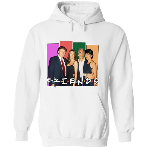 Donald Trump And Jeffrey Epstein Best Friends Hoodie - Image 8