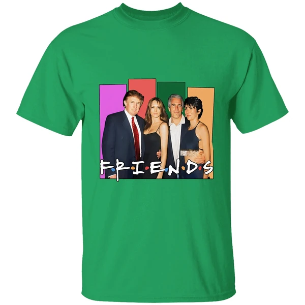 Donald Trump And Jeffrey Epstein Best Friends Shirt - Image 2