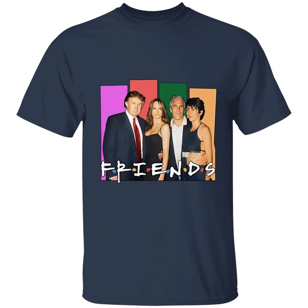 Donald Trump And Jeffrey Epstein Best Friends Shirt - Image 5