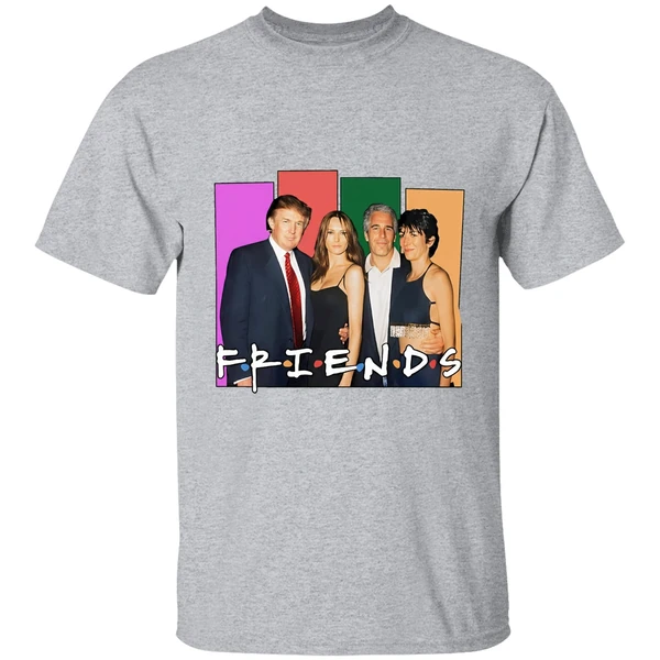 Donald Trump And Jeffrey Epstein Best Friends Shirt - Image 9