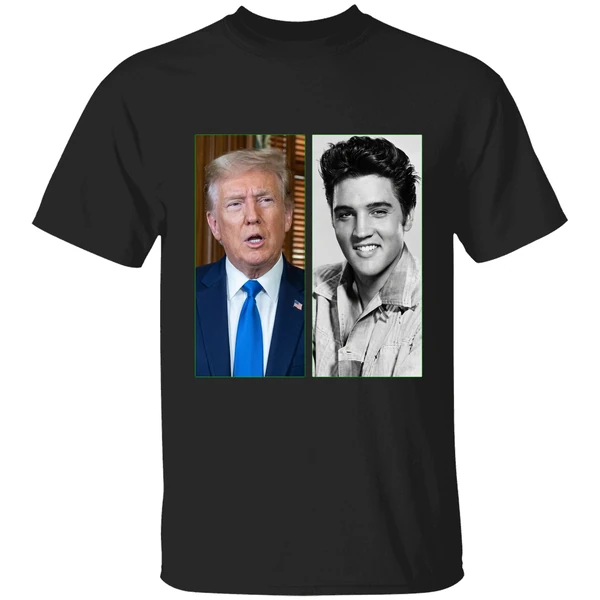 Donald Trump Elvis Presley The King Of Rock And The President Shirt