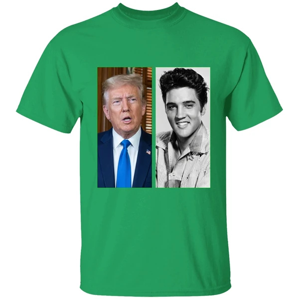 Donald Trump Elvis Presley The King Of Rock And The President Shirt - Image 2