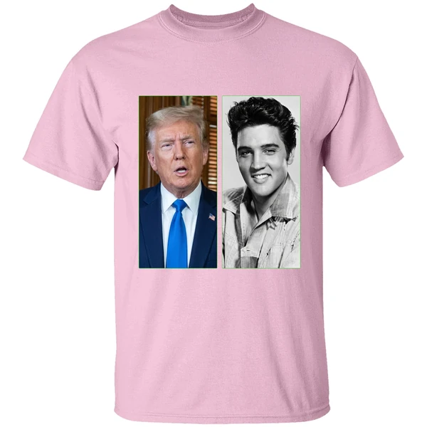 Donald Trump Elvis Presley The King Of Rock And The President Shirt - Image 3