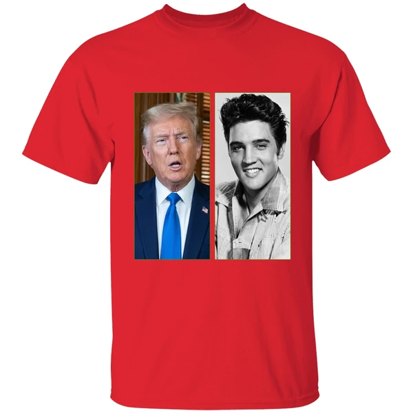 Donald Trump Elvis Presley The King Of Rock And The President Shirt - Image 7