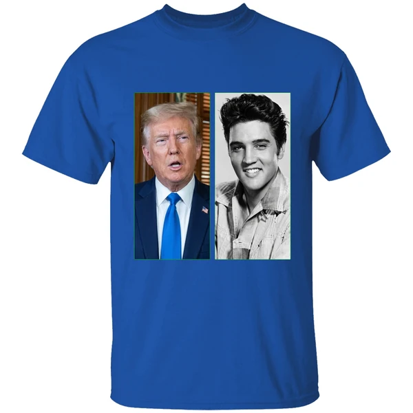 Donald Trump Elvis Presley The King Of Rock And The President Shirt - Image 8