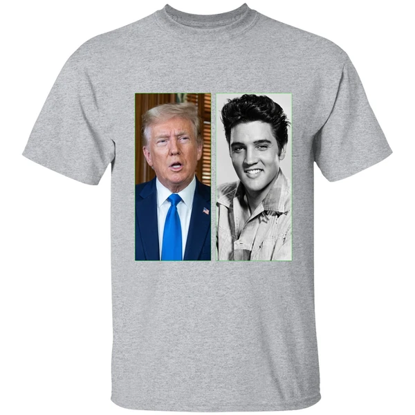 Donald Trump Elvis Presley The King Of Rock And The President Shirt - Image 9