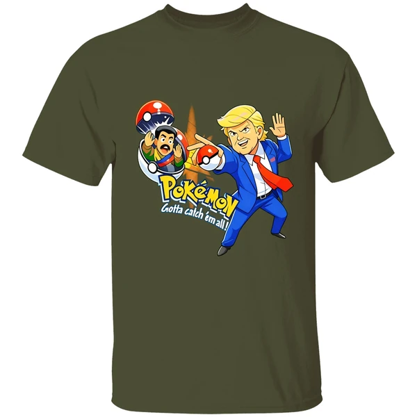 Donald Trump Pokemon Gotta Catch Em All Shirt - Image 4
