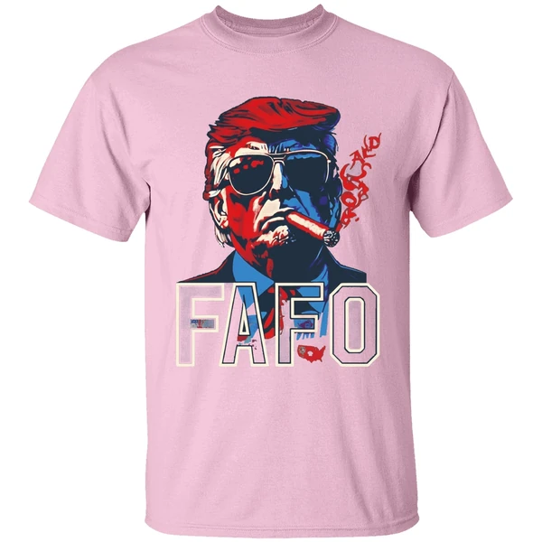 Donald Trump Smoking Cigar Fafo Shirt - Image 3