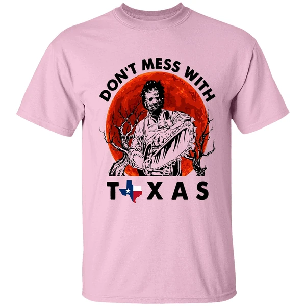 Dont Mess With Texas Shirt Vintage Texas Chainsaw Sunset Shirt - Image 2