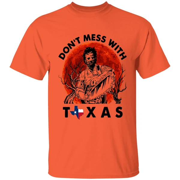 Dont Mess With Texas Shirt Vintage Texas Chainsaw Sunset Shirt - Image 3