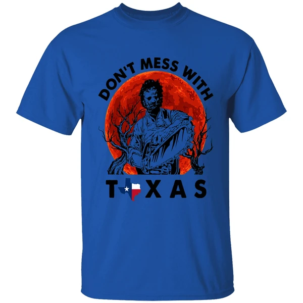 dont mess with texas shirt vintage texas chainsaw sunset shirt royalblue