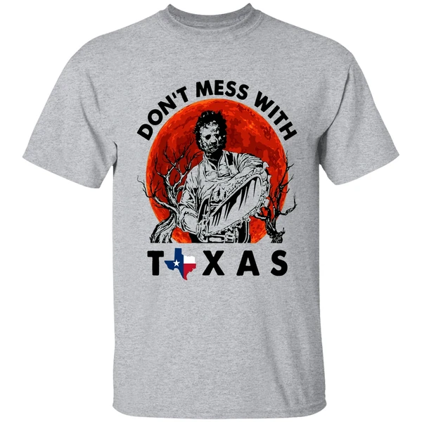 dont mess with texas shirt vintage texas chainsaw sunset shirt sportgrey