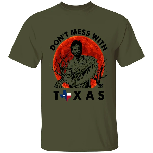 Dont Mess With Texas Shirt Vintage Texas Chainsaw Sunset Shirt - Image 9