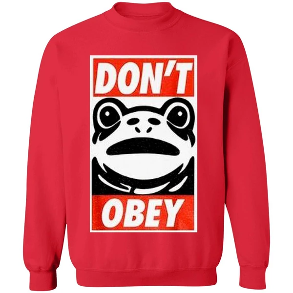 Dont Obey Portland Frog Sweatshirt