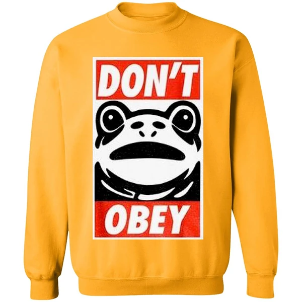Dont Obey Portland Frog Sweatshirt - Image 2
