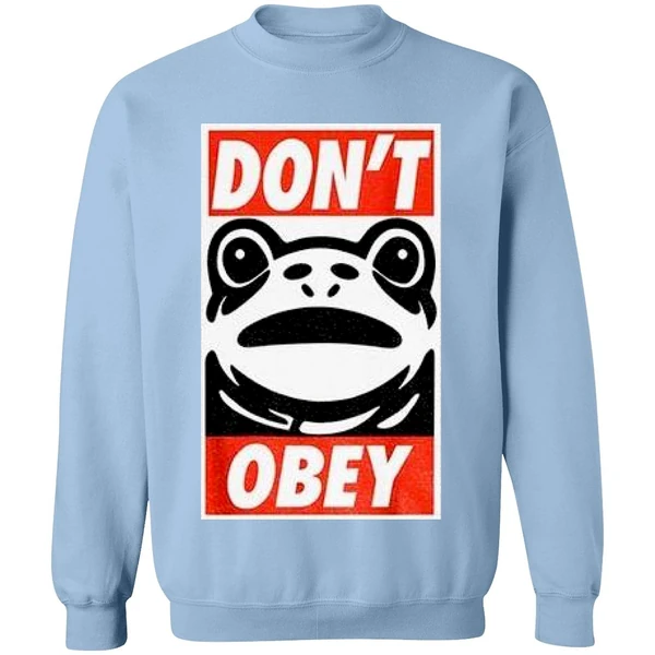 Dont Obey Portland Frog Sweatshirt - Image 4