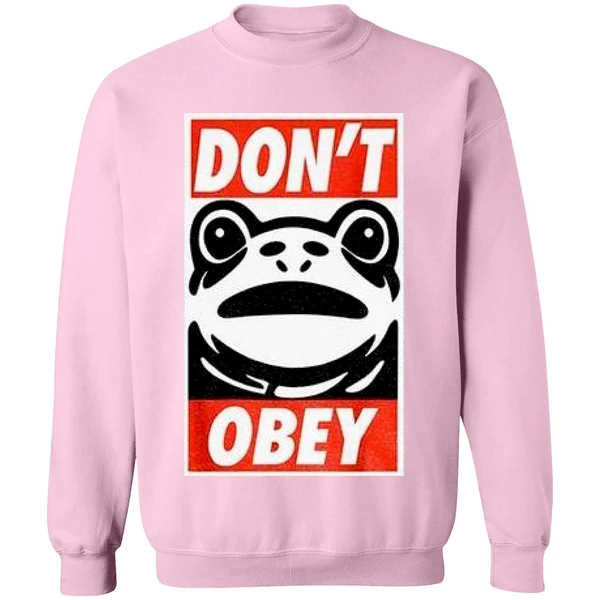 Dont Obey Portland Frog Sweatshirt - Image 5