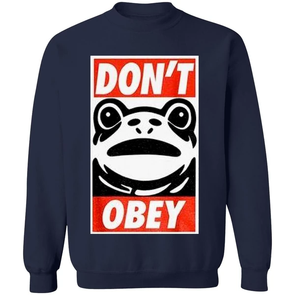 Dont Obey Portland Frog Sweatshirt - Image 6