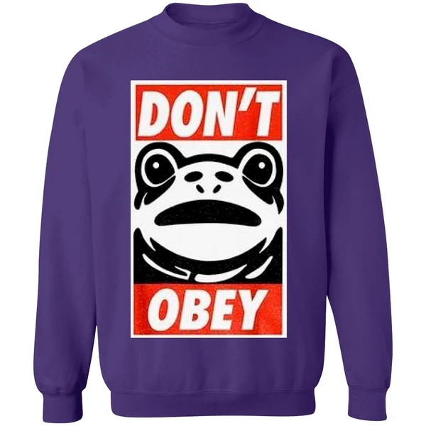 Dont Obey Portland Frog Sweatshirt - Image 7