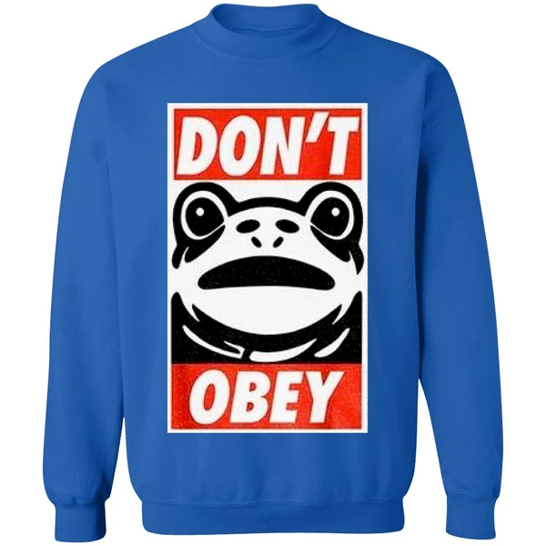 Dont Obey Portland Frog Sweatshirt - Image 8