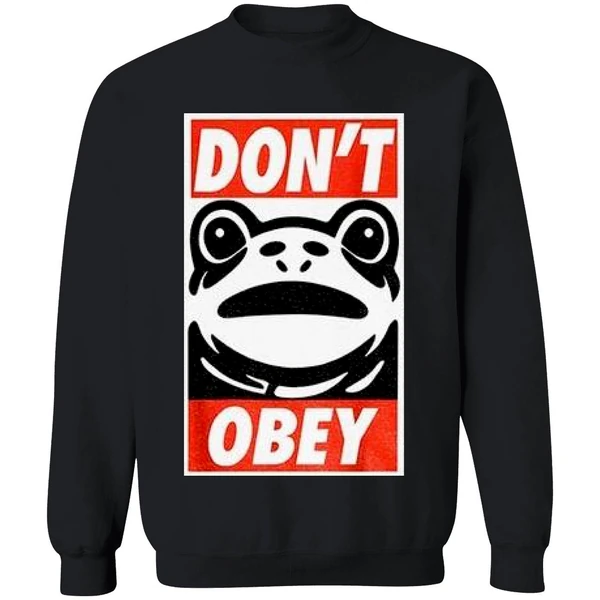 Dont Obey Portland Frog Sweatshirt - Image 9