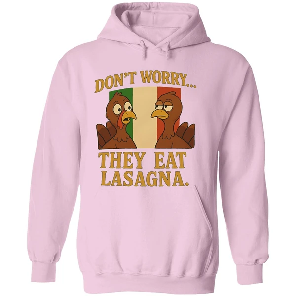 Dont Worry They Eat Lasagna Turkey Italy Flag Hoodie - Image 5