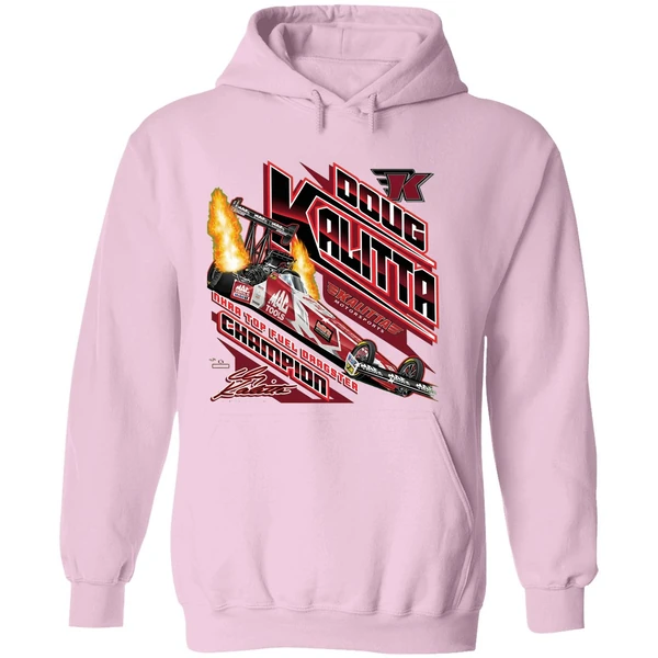 Doug Kalitta Top Fuel Dragster Champion Car Racing Graphic Hoodie - Image 5