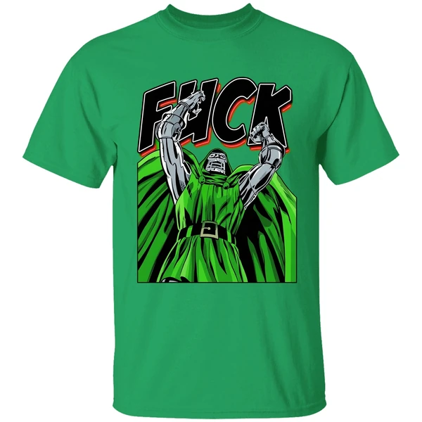 Dr Doom Fuck Comic Shirt - Image 2