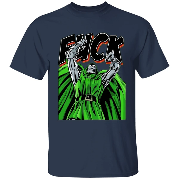 Dr Doom Fuck Comic Shirt - Image 5