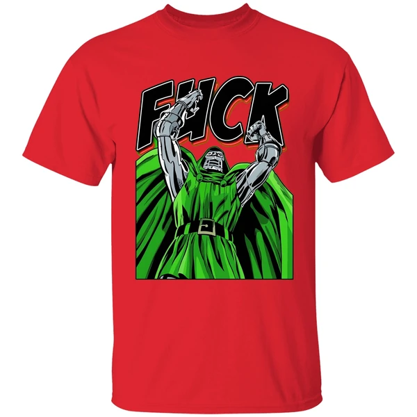 Dr Doom Fuck Comic Shirt - Image 7