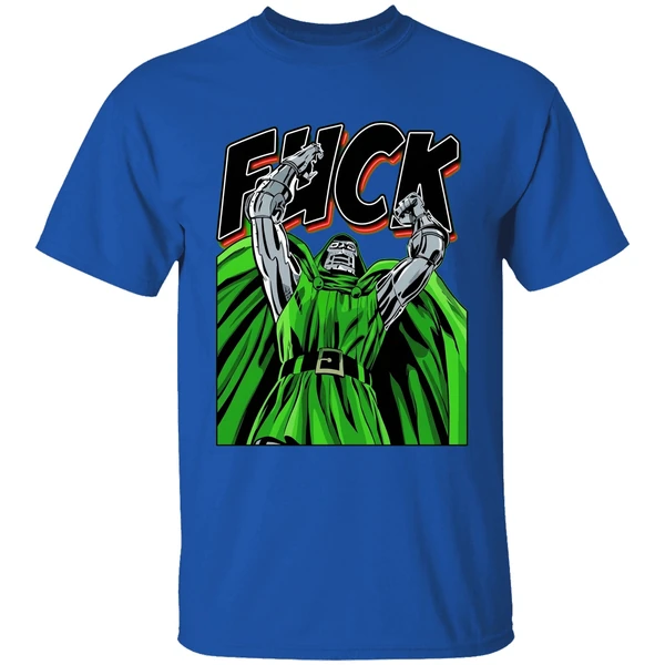 Dr Doom Fuck Comic Shirt - Image 8