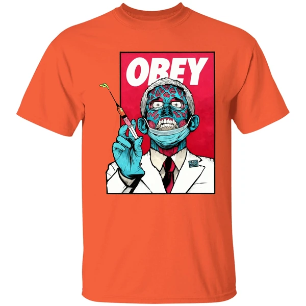 Dr Fauci Zombie Obey Shirt - Image 5