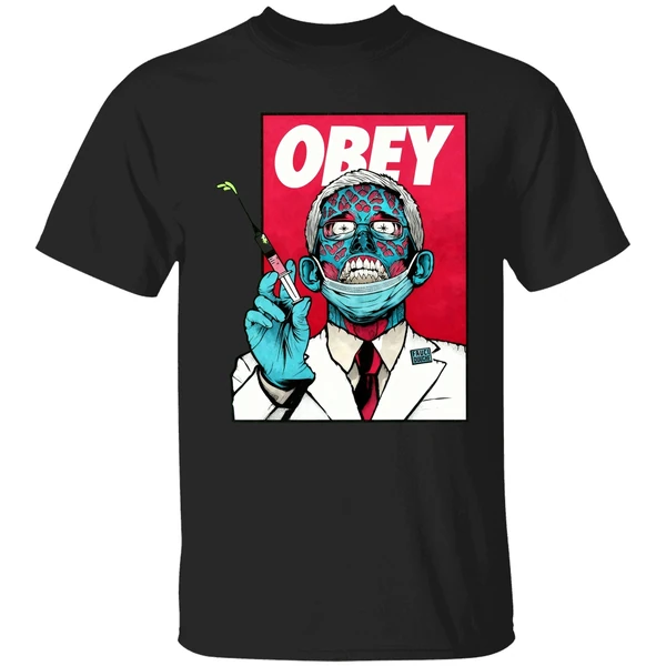 Dr Fauci Zombie Obey Shirt - Image 9