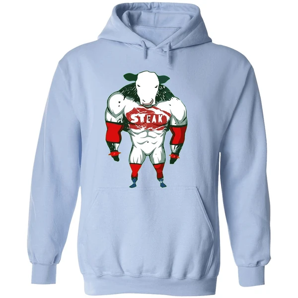Dr Shawn Baker Wearing Steak Hoodie - Image 4