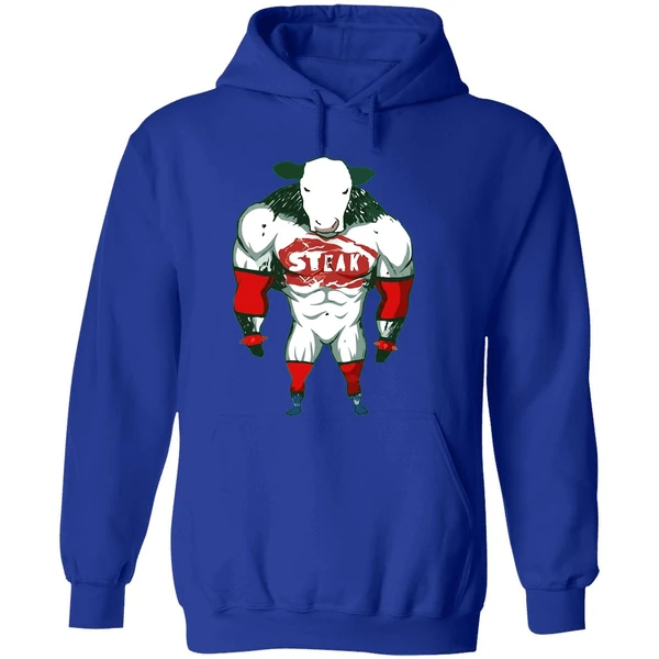 Dr Shawn Baker Wearing Steak Hoodie - Image 7