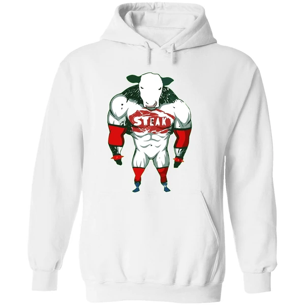 Dr Shawn Baker Wearing Steak Hoodie - Image 8