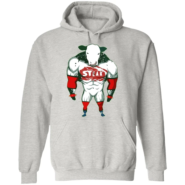 Dr Shawn Baker Wearing Steak Hoodie - Image 9