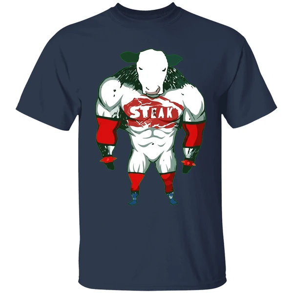 dr shawn baker wearing steak shirt navy