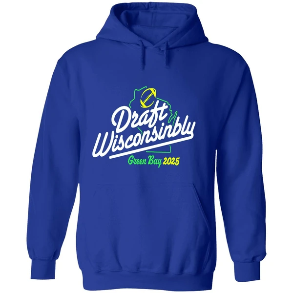 Draft Wisconsinbly Green Bay 2025 Hoodie - Image 7