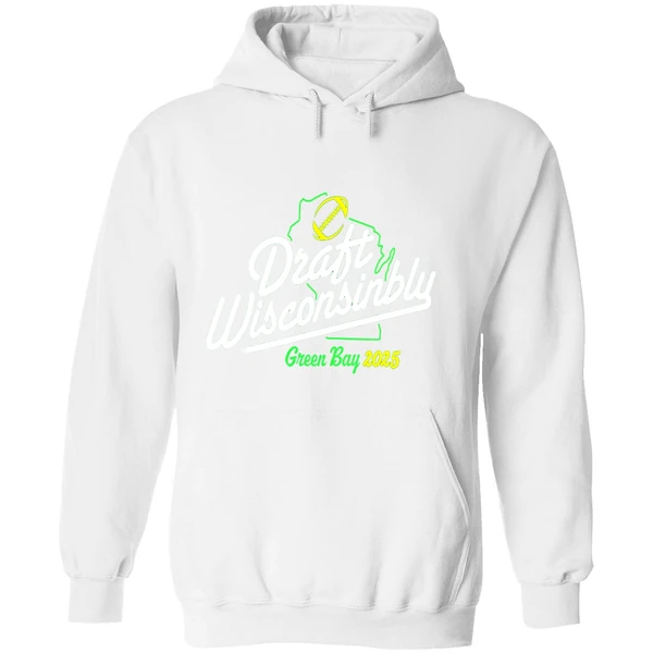 Draft Wisconsinbly Green Bay 2025 Hoodie - Image 8