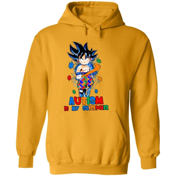 Dragon Ball Son Goku Autism Is My Superpower Hoodie