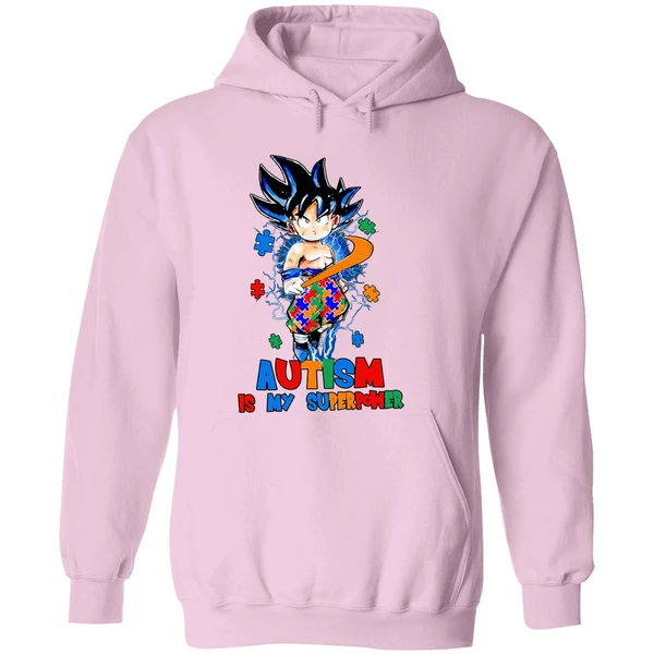 Dragon Ball Son Goku Autism Is My Superpower Hoodie - Image 5