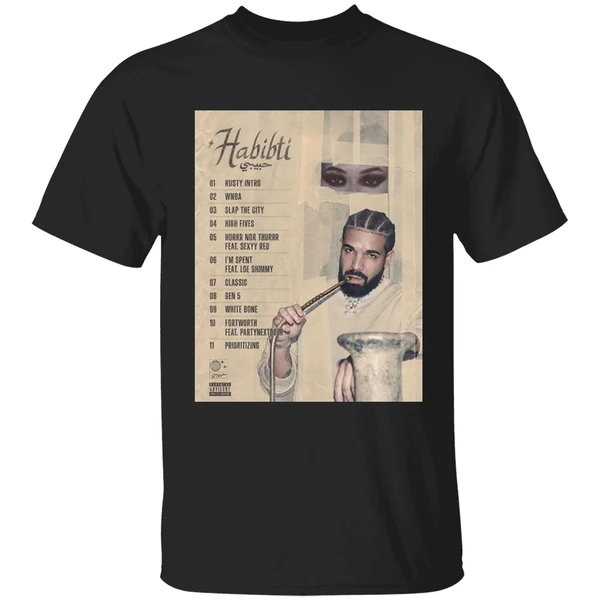 Drake Album Habibti Setlist Shirt