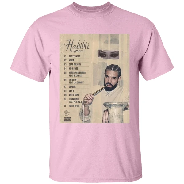 Drake Album Habibti Setlist Shirt - Image 3