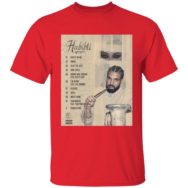 Drake Album Habibti Setlist Shirt - Image 7