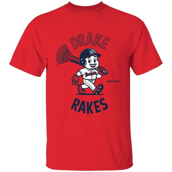 drake baldwin drake rakes shirt red