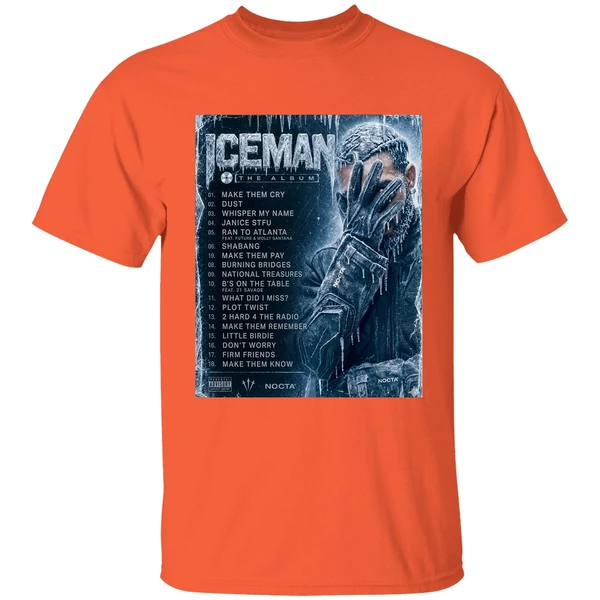 drake ice man album setlist shirt orange