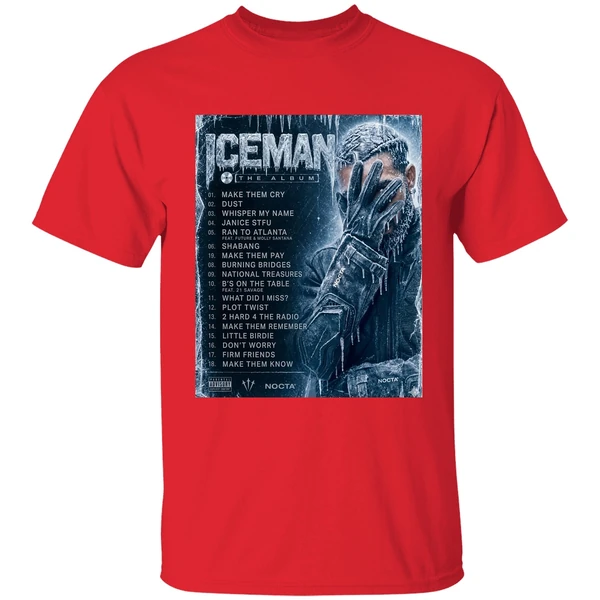 Drake Ice Man Album Setlist Shirt - Image 7