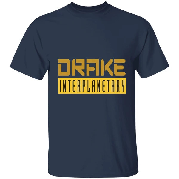 drake interplanetary shirt navy